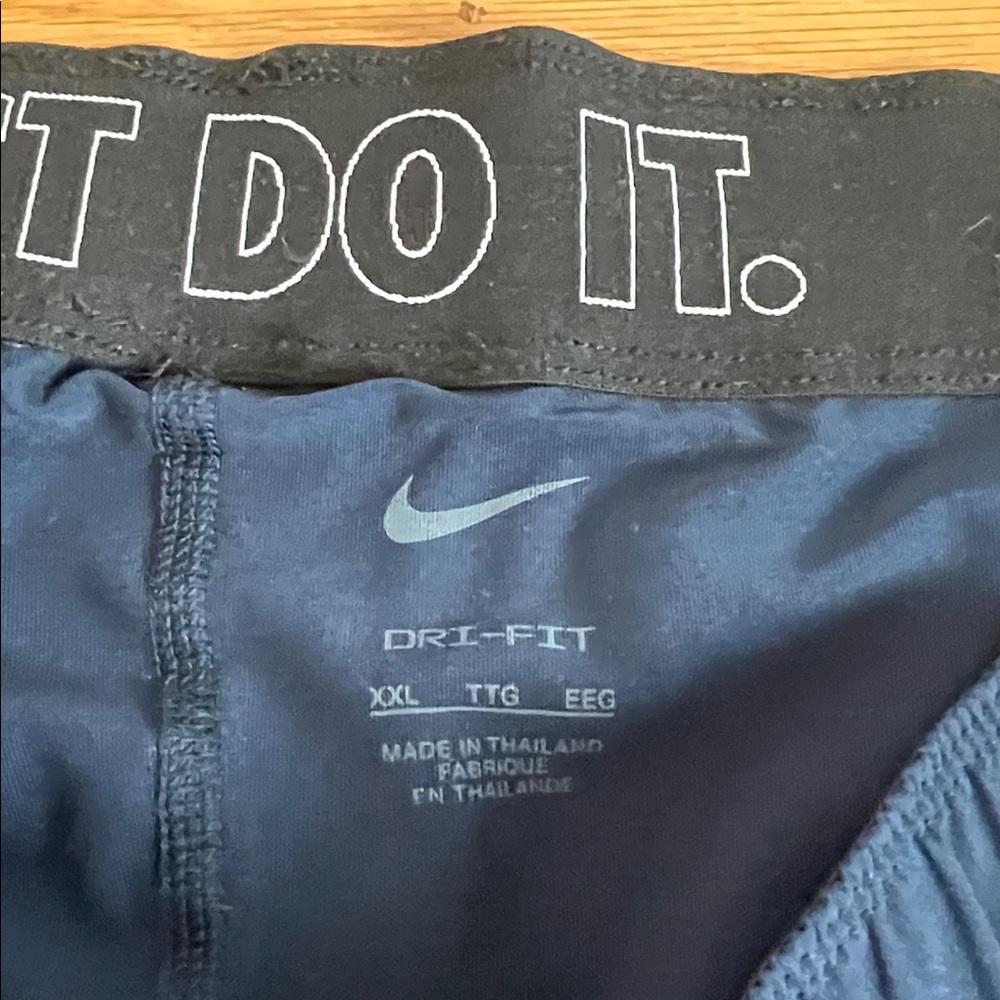 🕶️Nike One Dri-FIT 3" Brief-Lined Shorts Navy XXL - Picture 6 of 6